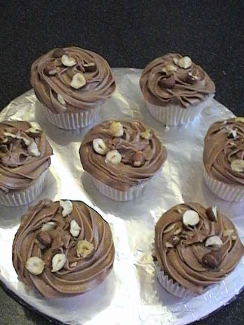 Nutella cupakes