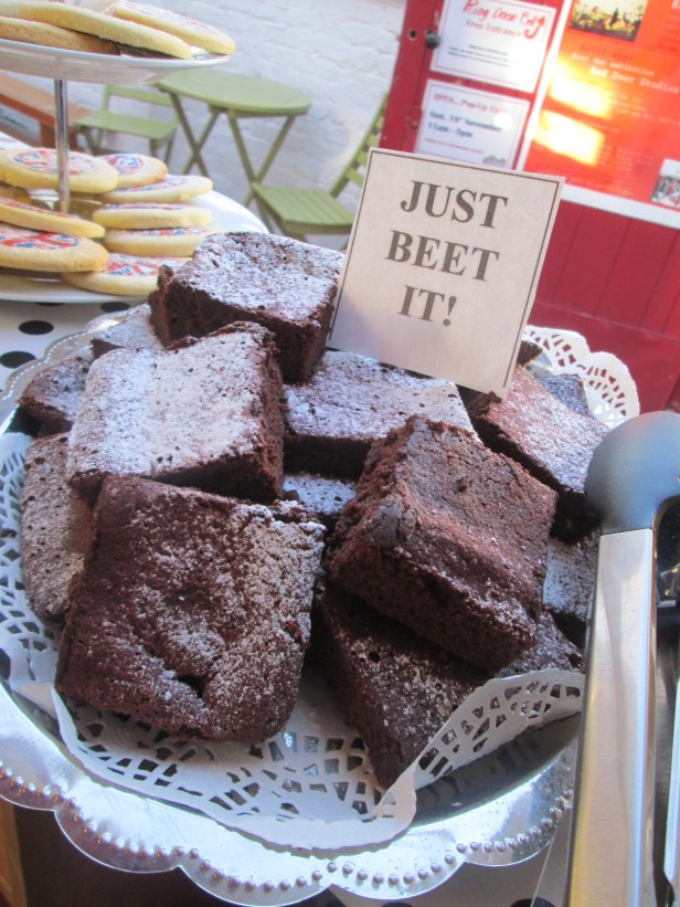 Beetroot brownies