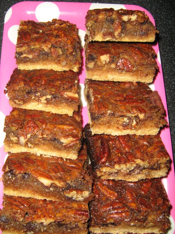 Pecan pie bars