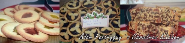 Christmas with the Pastryguy! thats ME!