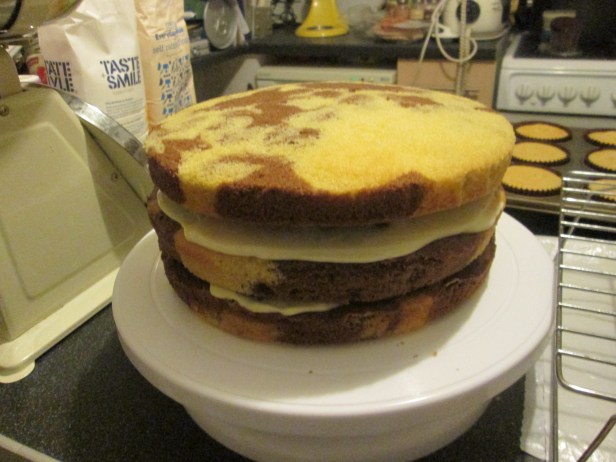 Marvel at the Marble cake