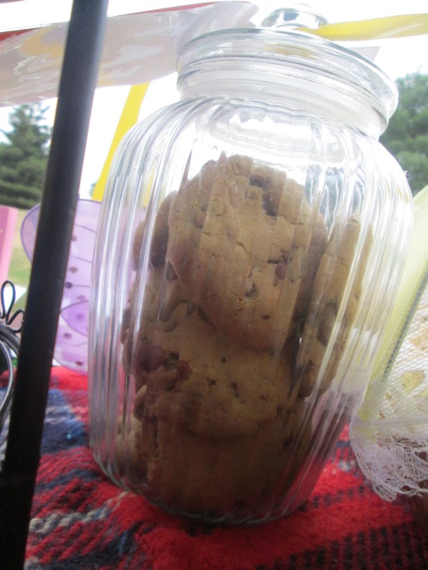 Chocolate chip cookies in the jar!