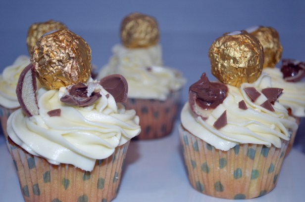 hazelnut cupcake