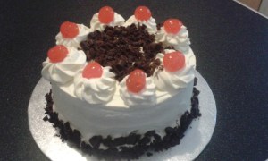 black forest cake