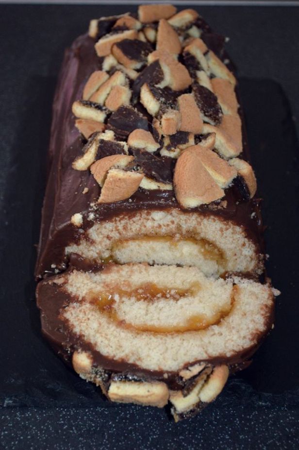 jaffa cake roll